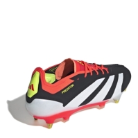 Ghete de fotbal adidas Predator 24 Elite gazon sintetic negru alb rosu