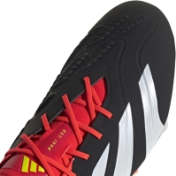 Ghete de fotbal adidas Predator 24 Elite gazon sintetic negru alb rosu