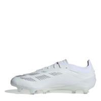 Ghete de fotbal adidas Predator 24 Elite Low Firm Ground alb argintiu