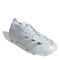 Ghete de fotbal adidas Predator 24 Elite Low Firm Ground alb argintiu