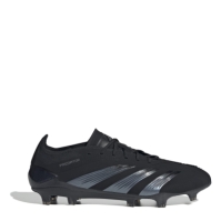 Ghete de fotbal adidas Predator 24 Elite Low Firm Ground negru gri