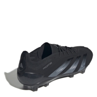 Ghete de fotbal adidas Predator 24 Elite Low Firm Ground negru gri