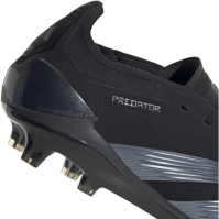 Ghete de fotbal adidas Predator 24 Elite Low Firm Ground negru gri