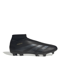 Ghete de fotbal adidas Predator 24 League Laceless Firm Ground core negru crbn