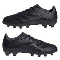 Ghete de fotbal adidas Predator 24 League Low Multi-Ground pentru Copii c negru gri carbon