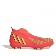 Ghete de fotbal adidas Predator Edge+ Firm Ground pentru Copii rosu verde negru