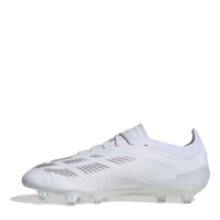 Ghete de fotbal adidas Predator Elite Firm Ground alb auriu