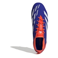 Ghete de fotbal adidas Predator Elite Firm Ground albastru alb rosu