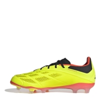 Ghete de fotbal adidas Predator Elite Firm Ground pentru copii galben negru sl rd