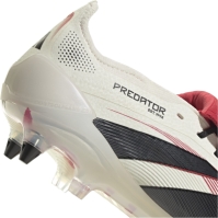 Ghete de fotbal adidas Predator Elite Fold Over Tongue gazon sintetic alb negru rosu