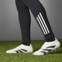 Ghete de fotbal adidas Predator Elite Laceless Firm Ground alb negru rosu