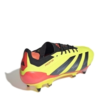 Ghete de fotbal adidas Predator Elite Sg gazon sintetic pentru baieti team solar galben