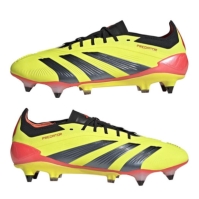 Ghete de fotbal adidas Predator Elite Sg gazon sintetic pentru baieti team solar galben