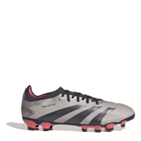 Ghete de fotbal adidas Predator Pro Multi-Ground platin negru trbo