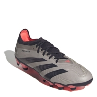 Ghete de fotbal adidas Predator Pro Multi-Ground platin negru trbo