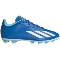 Ghete de fotbal adidas X Crazyfast.4 FxG albastru IE1587 for pentru Copii