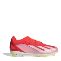 Ghete de fotbal adidas X Crazyfast Elite Firm Ground pentru Copii rosu alb galben