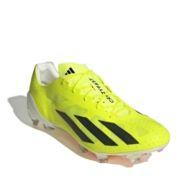 Ghete de fotbal adidas X Crazyfast+ Fg Firm Ground pentru baieti team solar galben