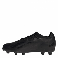 Ghete de fotbal adidas X Crazyfast Elite Firm Ground pentru Copii negru