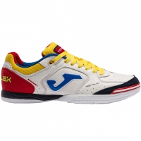 Ghete de fotbal Joma Top Flex 2216 Indoor alb-rosu