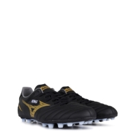 Ghete de fotbal Mizuno Morelia IV Artificial Ground negru argintiu