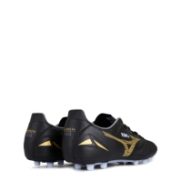 Ghete de fotbal Mizuno Morelia IV Artificial Ground negru argintiu