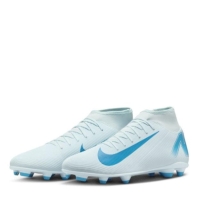 Ghete de fotbal Nike Mercurial Superfly 10 Club Firm Ground albastru baltic