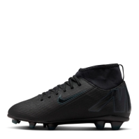 Ghete de fotbal Nike Mercurial Superfly 10 Club Firm Ground pentru copii negru verde