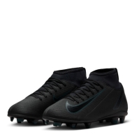 Ghete de fotbal Nike Mercurial Superfly 10 Club Firm Ground pentru copii negru verde