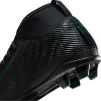 Ghete de fotbal Nike Mercurial Superfly 10 Club Firm Ground pentru copii negru verde