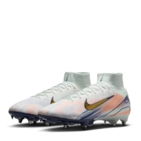 Ghete de fotbal Nike Mercurial Superfly 10 Elite gazon sintetic verde alb