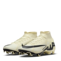 Ghete de fotbal Nike Mercurial Superfly 9 Academy Firm Ground galben negru