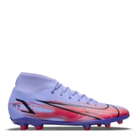 Ghete de fotbal Nike Mercurial Superfly Club DF FG mov argintiu