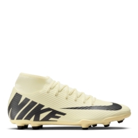 Ghete de fotbal Nike Mercurial Superfly Club Firm Ground galben negru