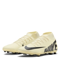 Ghete de fotbal Nike Mercurial Superfly Club Firm Ground galben negru