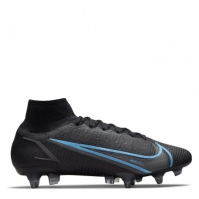 Ghete de fotbal Nike Mercurial Superfly Elite DF SG negru univblue