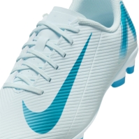 Ghete de fotbal Nike Mercurial Vapor 16 Club Firm Ground pentru copii albastru baltic