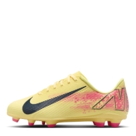 Ghete de fotbal Nike Mercurial Vapor 16 Club Firm Ground pentru copii portocaliu bleumarin