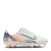 Ghete de fotbal Nike Mercurial Vapor 16 Club Firm Ground pentru copii verde alb