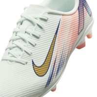 Ghete de fotbal Nike Mercurial Vapor 16 Club Firm Ground pentru copii verde alb