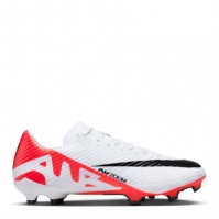 Ghete de fotbal Nike Mercurial Vapour 15 Academy Firm Ground rosu inchis alb