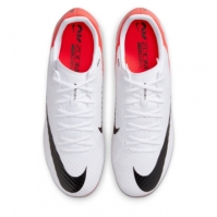 Ghete de fotbal Nike Mercurial Vapour 15 Academy Firm Ground rosu inchis alb