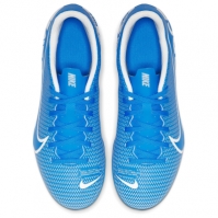 Ghete de fotbal Nike Mercurial Vapor Club FG pentru copii albastru alb