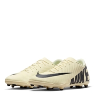 Ghete de fotbal Nike Mercurial Vapor Club Firm Ground galben negru