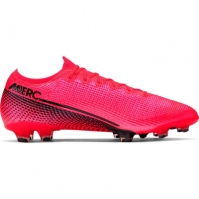 Ghete de fotbal Nike Mercurial Vapor Elite FG rosu inchis negru