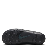 Ghete de fotbal Nike Mercurial Vapour 16 Club Firm Ground pentru Copii negru verde