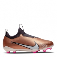 Ghete de fotbal Nike Mercurial Zoom Vapor 15 Academy Juniors FG metalic maro