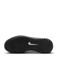 Ghete de fotbal Nike Phantom GX 2 Academy sala pentru copii alb negru auriu