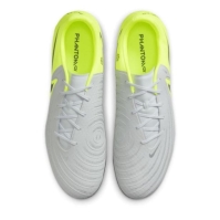 Ghete de fotbal Nike Phantom GX II Academy Firm Ground argintiu galben