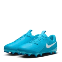 Ghete de fotbal Nike Phantom GX II Academy Firm Ground pentru copii albastru baltic